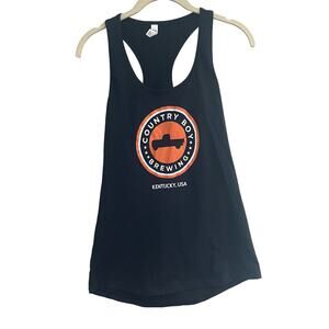 Country Boy Brewing Kentucky Black Tank Top Shirt-Size Medium